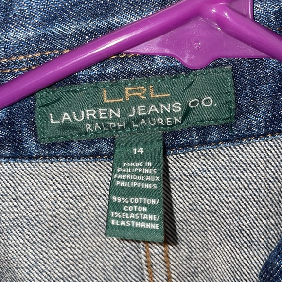 Ralph Lauren LRL denim jacket - Picture 3 of 3
